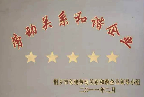 爵派尔科技荣誉证书